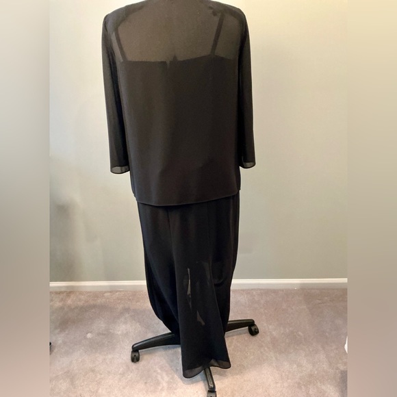 Karen Millen evening dress with Sheer jacket Overlay - Picture 6 of 9